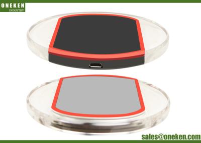 China Transparent Universal Cell Phone Charging Mat 10 * 1.1cm 72g For Samsung S6 Edge for sale