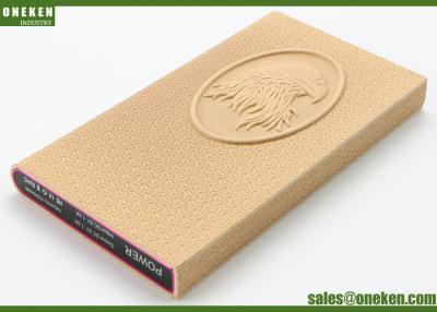 China Eagle Design Leather Power Bank 3000mah Mobile Phone Charger For Iphone / Samsung for sale