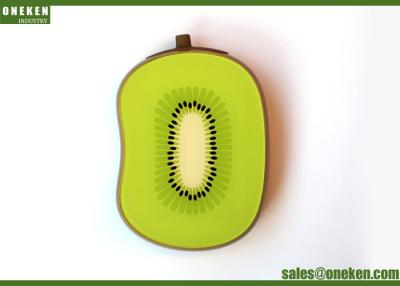 China Pretty KIWI Phone Charger 8000mAh Fruit Power Bank , USB Portable Mobile Power Bank for sale