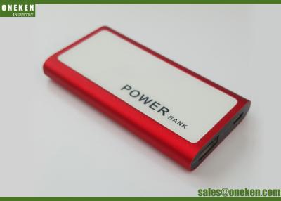 중국 유행 디자인 Powerbank 호리호리한 금속 힘 은행 4000mAh 관례 색깔 판매용