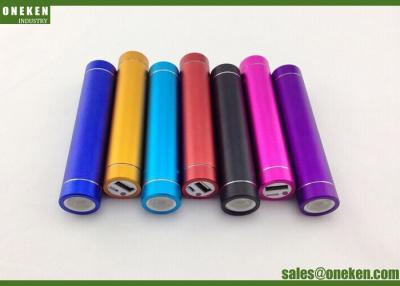 China Mini Lipstick 18650 Power Bank Custom Logo For Promotion Universal Gift for sale