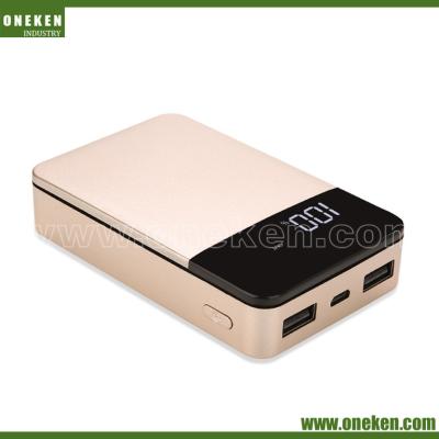 China cargador portátil del Portable del indicador digital del banco 10000mAh LED del poder 6000mAh en venta