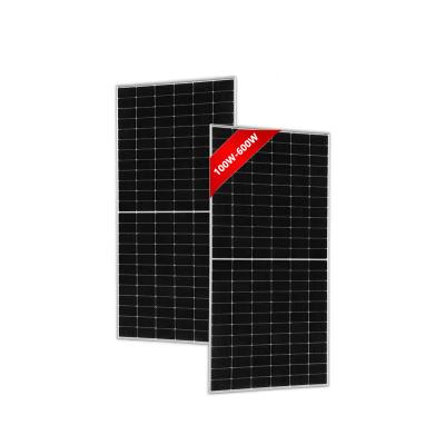 China Monocrystalline Silicon pv glass solar photovoltaic panel 100w 200w 300w 540w 550w 660w solar panel 700w n type solar cells solar pv panels eu 450w for sale