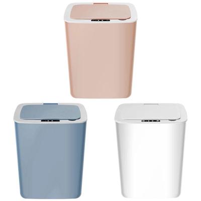 China Fast Infrared 12L Sensor Stored With Inner Bucket Multifunctional Intelligent Trash Can for sale