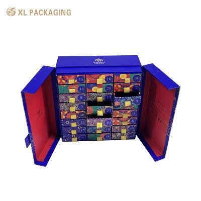 China Custom  Muslim Islamic Party Eid Mubarak Candy Box Magnetic Ramadan Countdown Box Packaging for sale