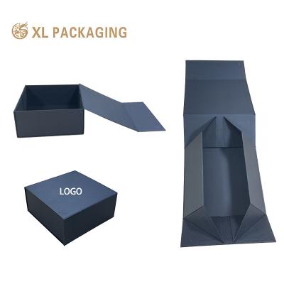 China Folding Magnetic Closure Box Craft Mobile Phone Earphone Tool Magnet Packaging Box for sale