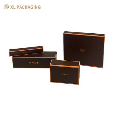 China Full Color Printing Foldable Paper Boxes Book Shape Cardboard Box With Magnetic Lid for sale