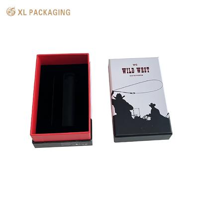 Cina Capo e base scatola Soft Touch cartone scatola regalo matta scatole di lusso imballaggio per profumi in vendita