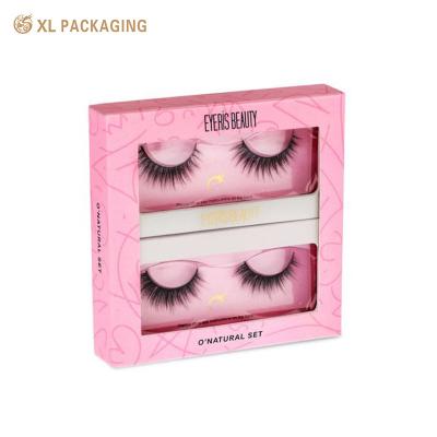 中国 Wholesale Custom Printing Rigid Cardboard Paper Box Cosmetic Paper Box False Eyelash Packing Box 販売のため