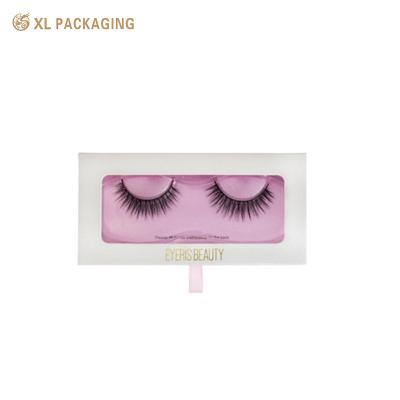 中国 Wholesale Custom Printing Rigid Cardboard Paper Box Cosmetic Paper Box False Eyelash Packing Box 販売のため