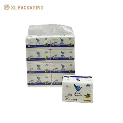 China Custom 2ply 230 Sheets White Bamboo Facial Tissue Paper made from Virgin Wood Pulp for sale