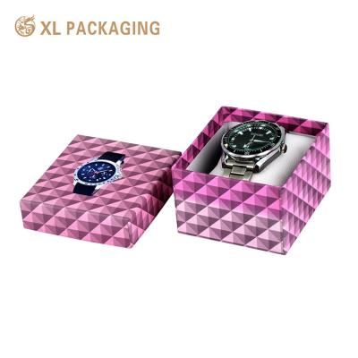 China Wholesale Customized Cardboard Small Gift Box Watch Packaging Paper Boxes With Logo Packaging for sale