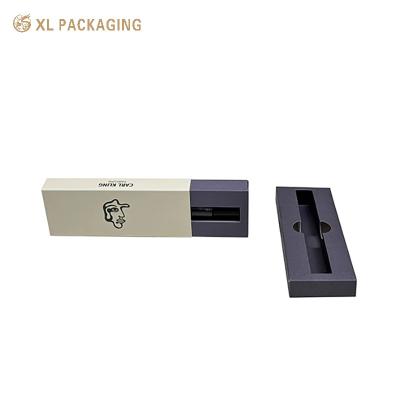 China Luxury Embossing Box Embossed Card Paper cosmetic Box Packaging With Logo For Perfume zu verkaufen