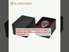 Original Gift Paper Watch Box For Sport Watches Men Watch Accessory Protection Long Boxes