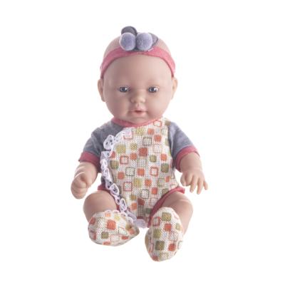 China Best Selling 10 Inch Vinyl Interactive Baby - Doll Realistic Silicone Baby - Doll for sale