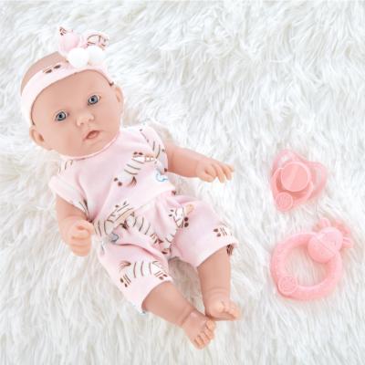 China Interactive soft and comfortable silicone baby doll set for sale