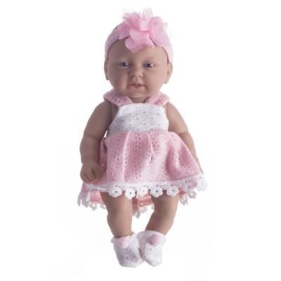 China 10 Inch Interactive Silicone Custom Realistic Baby - Doll Set for sale