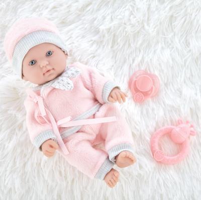 China Interactive Custom Realistic Lifelike Silicone Baby - Doll Set 10 Inch Doll Custom for sale