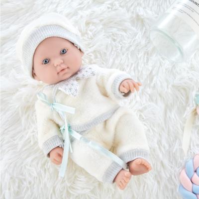 China 2020 Hot Selling 10 Inch Interactive Newborn Silicone Lifelike Baby Doll For Kids for sale