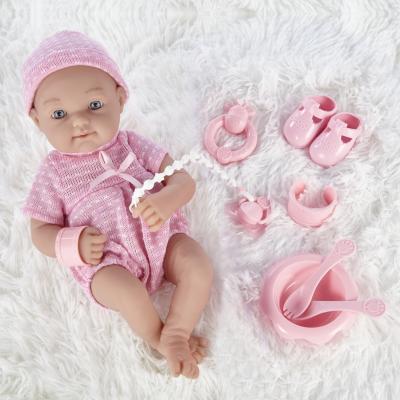 China New Design Interactive 14 Inch Soft Baby - Realistic Newborn Baby Doll Toy for sale