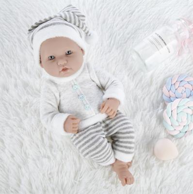 China Toy Early Education Kids Reborn Baby Set 14 Inch Interactive Cute Toddler Doll - Newborn Doll Silicone Gift for sale