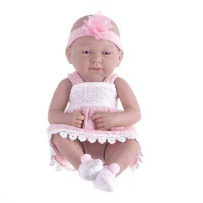 China 14 inch interactive baby - doll girl vinyl with bottle for sale