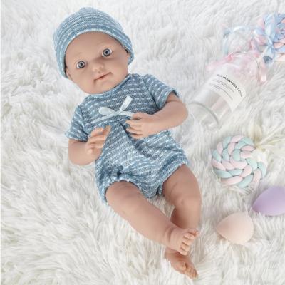 China 16 Inch Interactive Cute Newborn Doll Set Silicone Baby Toys Reborn Baby - Doll Set For Children for sale