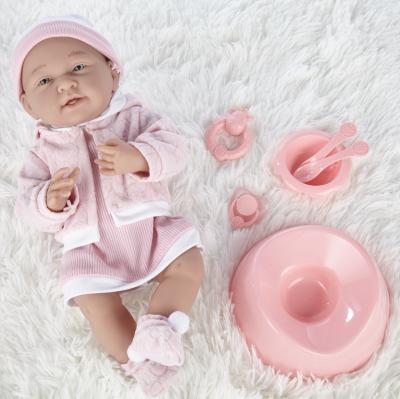 China 16 Inch Reborn Baby Interactive Realistic Silicone - Doll Toy For Sale for sale