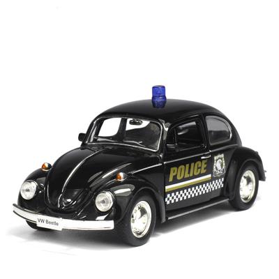 China Pull Back Vintage Model Car Beetle Retro Volkswagen Model Car Children's Toy for sale