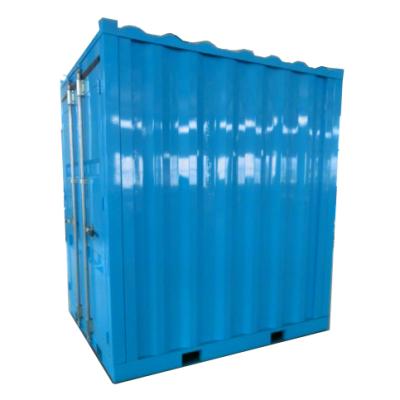 China Industrial 10ft Mini Detachable Detachable Metal Portable Storage Sea Container for sale