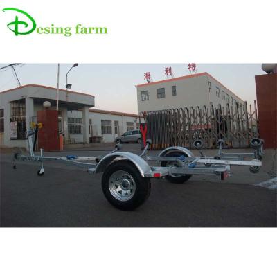 China Boat Trailer Hot Dip Galvanized Roller Boat Trailer For Australia And New Zealand for sale