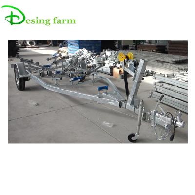 China Hot Sale Heavy Duty 4800 Galvanized Boat Trailer Boat Trailer With Factory Price for sale