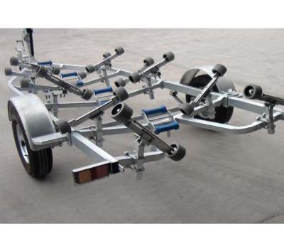 China Boat Trailer 4800 Hot Dip Galvanized Boat Trailer With Rollers for sale