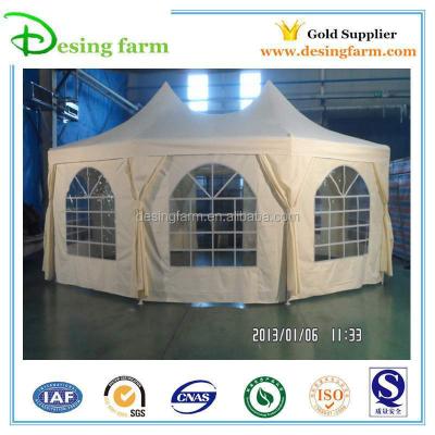 China Suitable for party and wedding 6.8x5.1m PVC pagoda tent for sale for sale