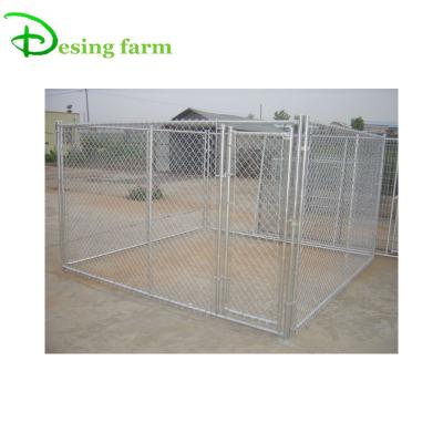 China Sustainable 10x10x6 Foot Classic Galvanized Outdoor Dog Kennel for sale