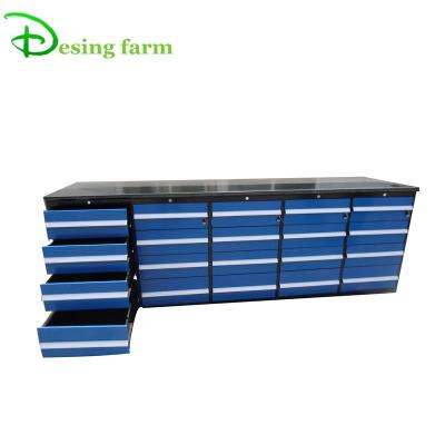 China Iron heavy duty mechanical steel work bench with drawers for sale for sale