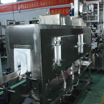 China Food Good Performance Sleeve Shrink Labeling Machine Shrinking Label Sleeving Fully Automatic With Steam Tunnel for sale