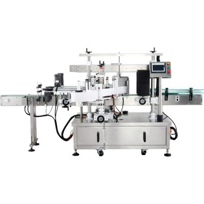 China Food Beverage Can Single Side Labeling Machine Automatic Efficient Sticker Labelling Machine for sale