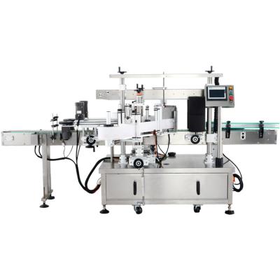 China Food Cheap Desktop Beer Bottle Label Equipment Soft Drink Single Sided Labeling Machine for sale