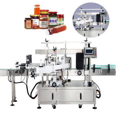 China Food Brand New Table Top Automatic Sticker Round Beer Bottle Tabletop Labeler Machine for sale