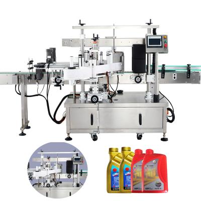 China Food Cheap Price Glass Bottle Labeling Machine Square Flat Surface Bottle Labeler Machine for sale