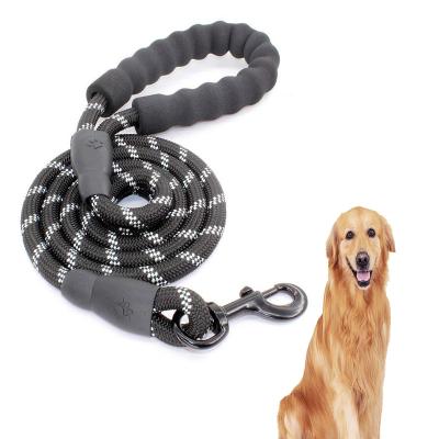 China Amazon Stored Sales Pet Supplies Reflective Nylon Dog Harness Pet Training Accessories Dog Leash For Walking Hiking Travel for sale