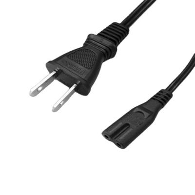 China Consumer Electronics Japan JIS C8303 Plug To C7 Connector , 2-Pin AC Power Cord AC Plug Wire Cord IEC 60320 Connector for sale