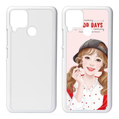 China Wholesale High Quality Prosub Anti-drop Sublimation Blanks Phone Cases Bulk 2D Sublimation PC PC For Realme C15 Cell Phone Cover for sale