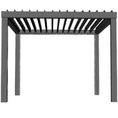 China Modern aluminum opening pergola easily assembled waterproof pergola pergola and modern aluminum pergolas pergola for sale