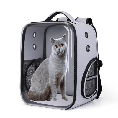 China 2022 Premium Viable High Quality Pet Carrier Bag Travel Pet Cat Carrier Backpack for sale