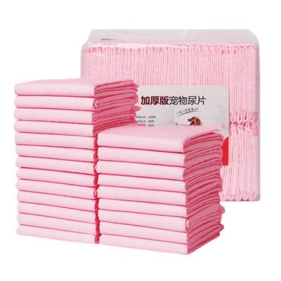 China Viable Puppy Dog Pads Absorbent Diapers Diapers Thickening Deodorant Pee Pad Pet Supplies for sale