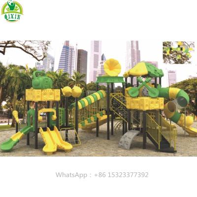 China Playground Plastic Musical Instrument Play Ground Equipment Outdoor Plastic Sliding Toys for sale