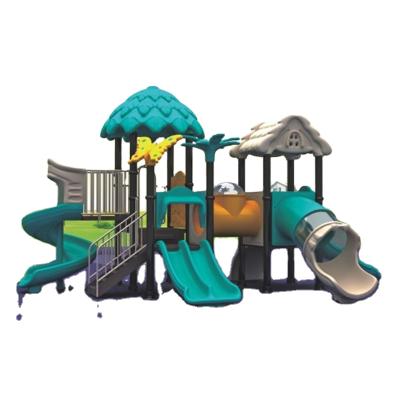 China Plastic Blue Playground Design Outdoor Playground Equipment Kids Playground Playset for sale