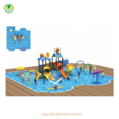 China Water Park 2021 Summer Hot Selling Commercial Outdoor Plastic Water Slides Water Games Kids Water Play Equipment for sale